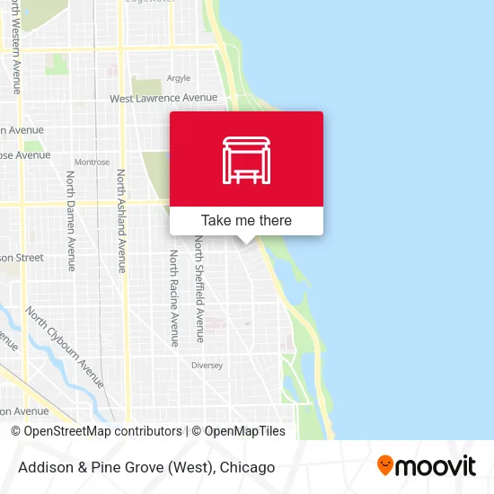 Mapa de Addison & Pine Grove (West)