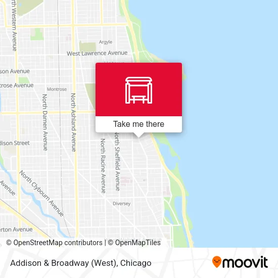 Mapa de Addison & Broadway (West)