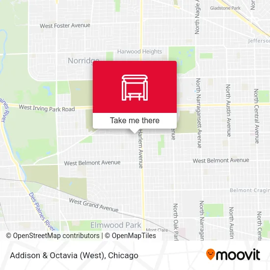 Addison & Octavia (West) map