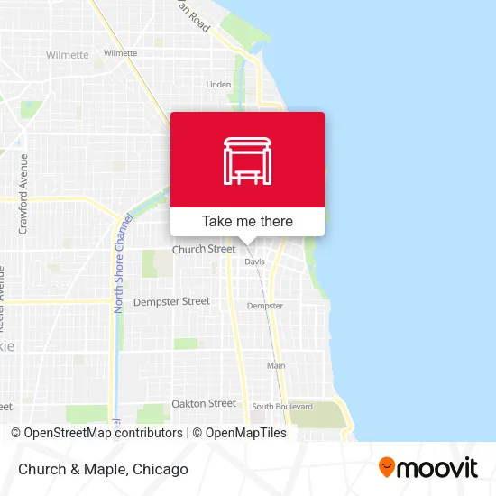 Church & Maple map