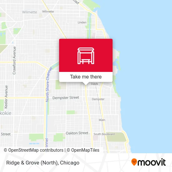 Ridge & Grove (North) map