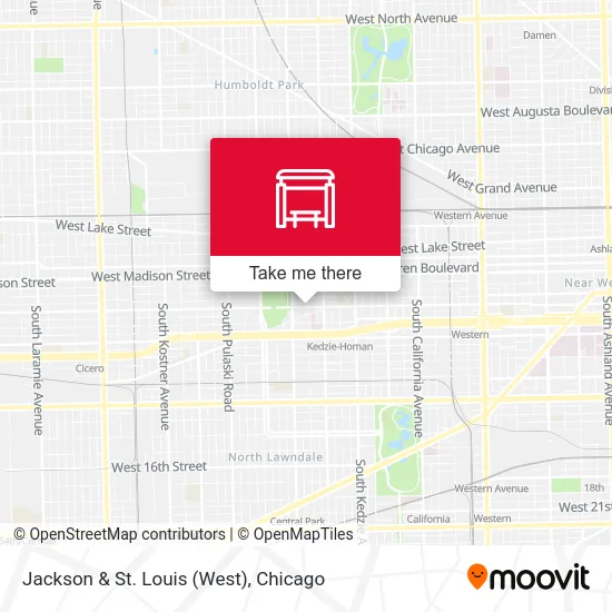 Jackson & St. Louis (West) map