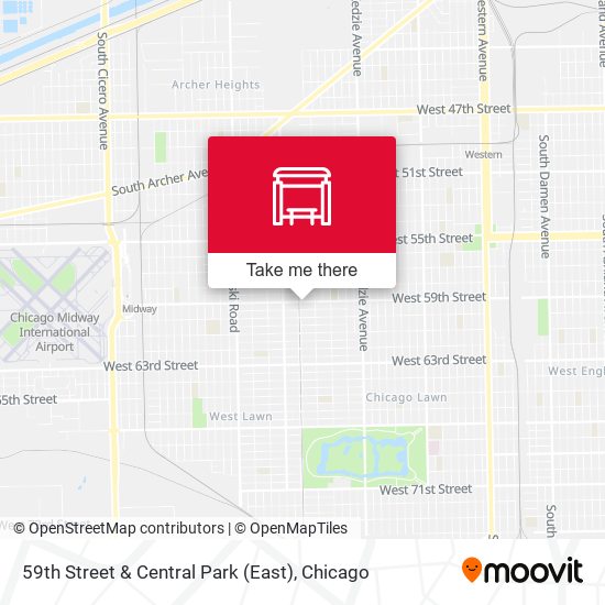 59th Street & Central Park (East) map