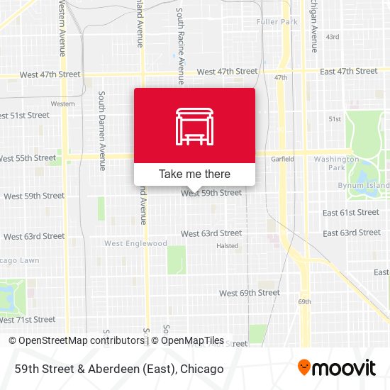 59th Street & Aberdeen (East) map