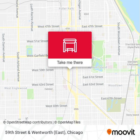 59th Street & Wentworth (East) map