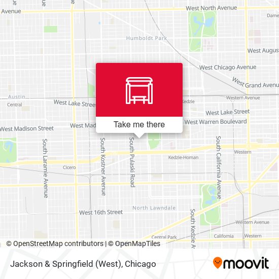 Mapa de Jackson & Springfield (West)