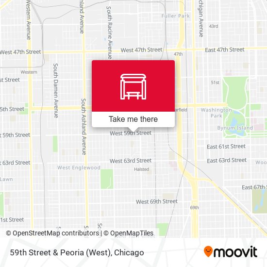 59th Street & Peoria (West) map