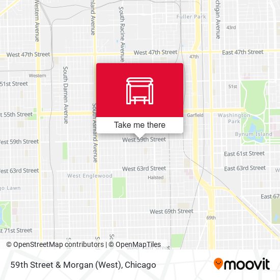 59th Street & Morgan (West) map