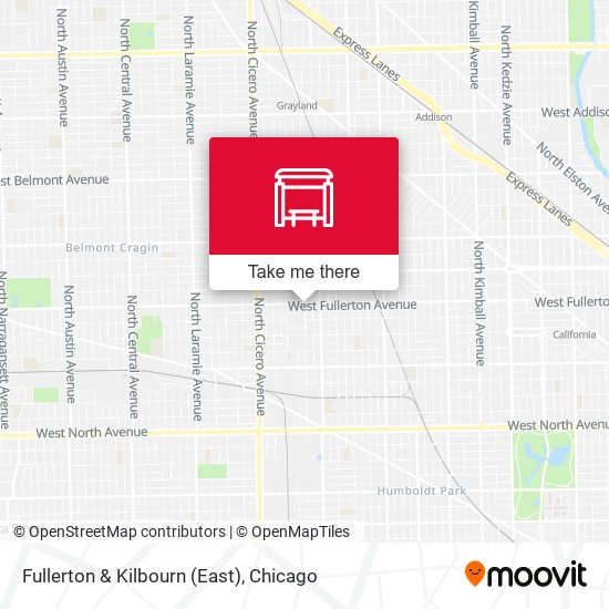 Mapa de Fullerton & Kilbourn (East)