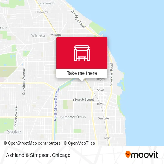 Ashland & Simpson map