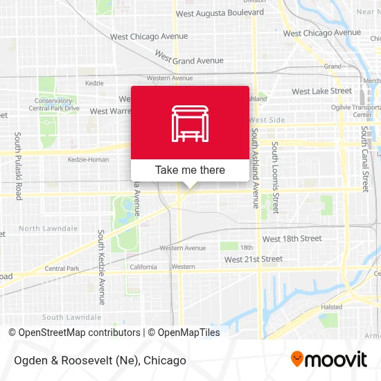 Ogden & Roosevelt (Ne) map