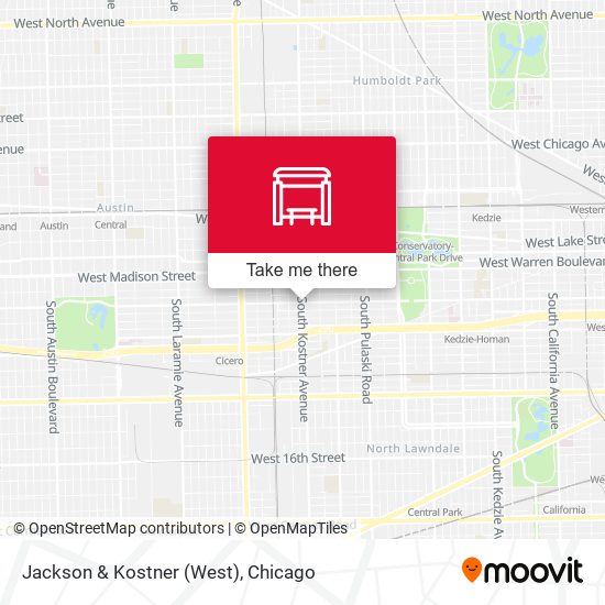 Jackson & Kostner (West) map