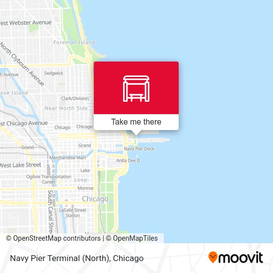 Navy Pier Terminal (North) map