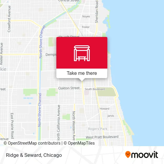 Mapa de Ridge & Seward