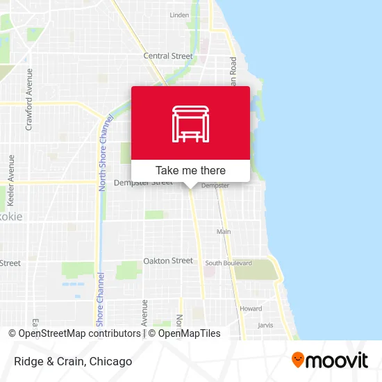 Mapa de Ridge & Crain