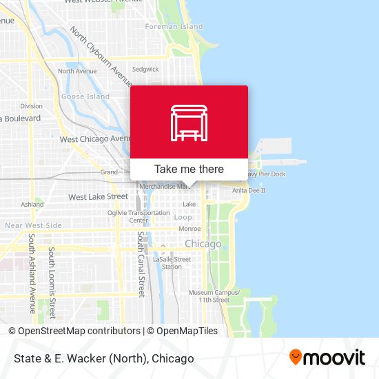 Mapa de State & E. Wacker (North)