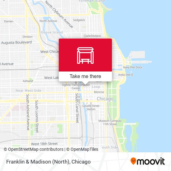 Franklin & Madison (North) map