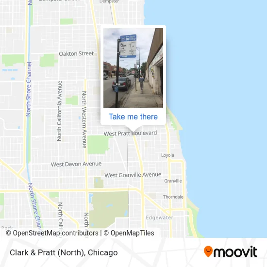 Clark & Pratt (North) map