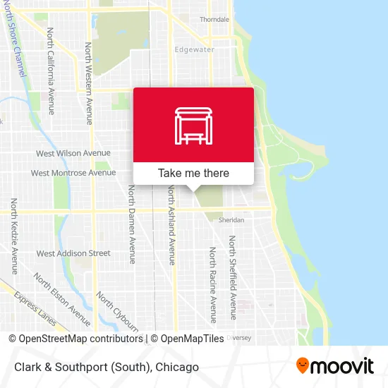 Clark & Southport map