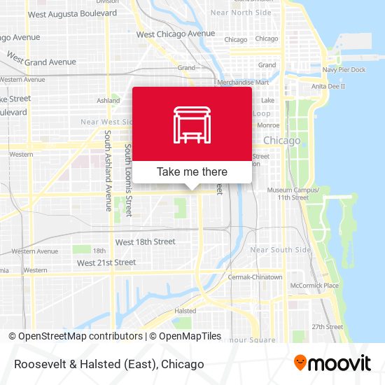 Roosevelt & Halsted (East) map