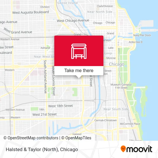Halsted & Taylor (North) map