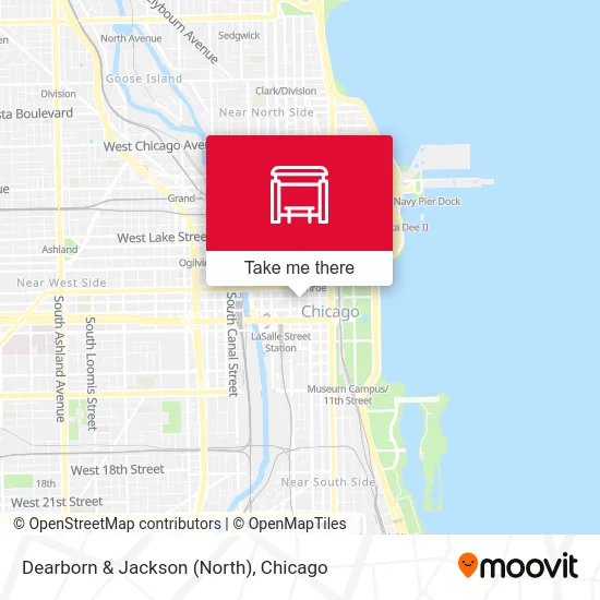 Dearborn & Jackson (North) map