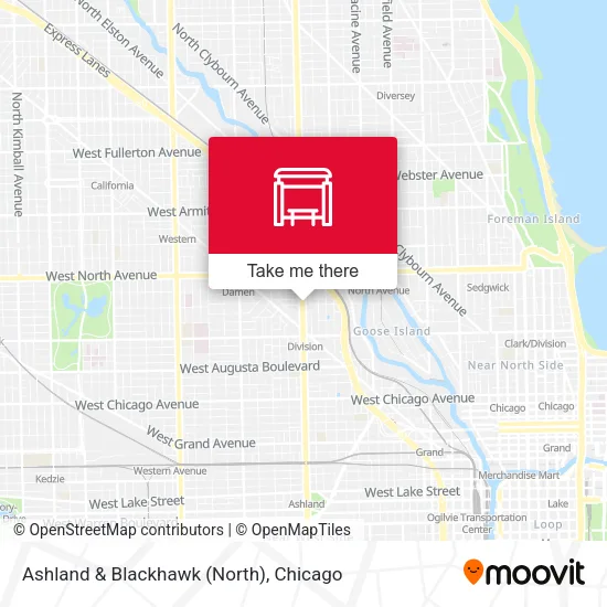 Ashland & Blackhawk (North) map