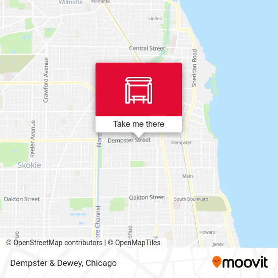 Dempster & Dewey map