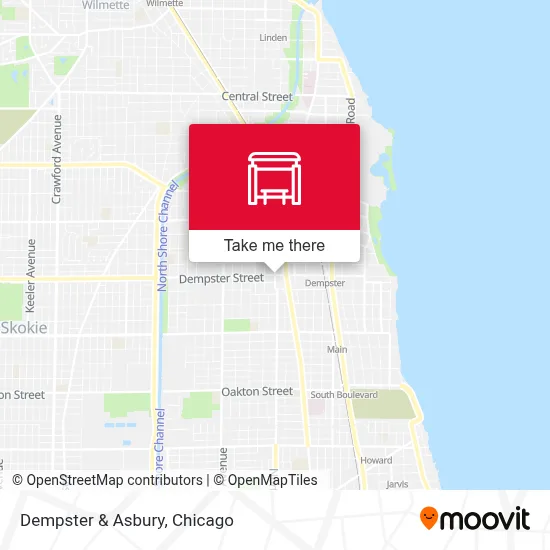 Dempster & Asbury map