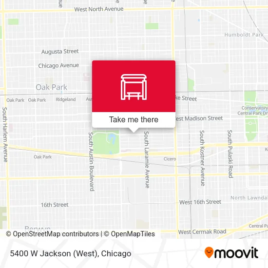 5400 W Jackson (West) map