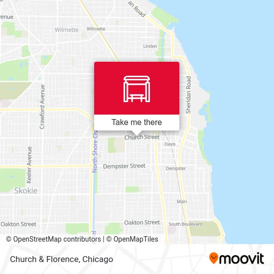 Church & Florence map