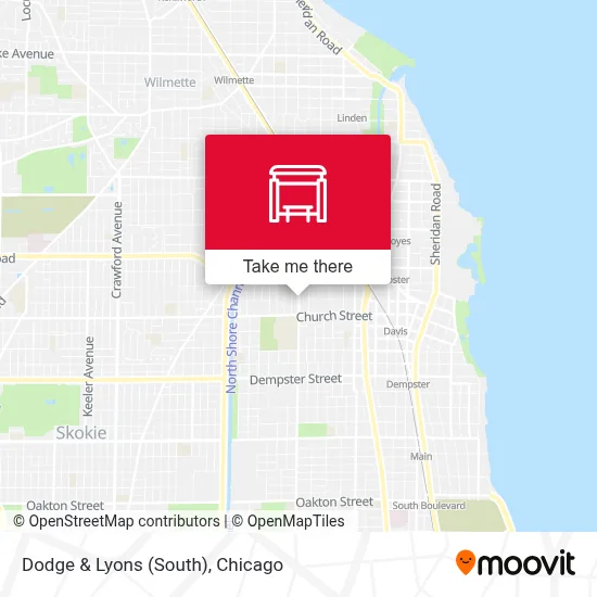 Dodge & Lyons (South) map