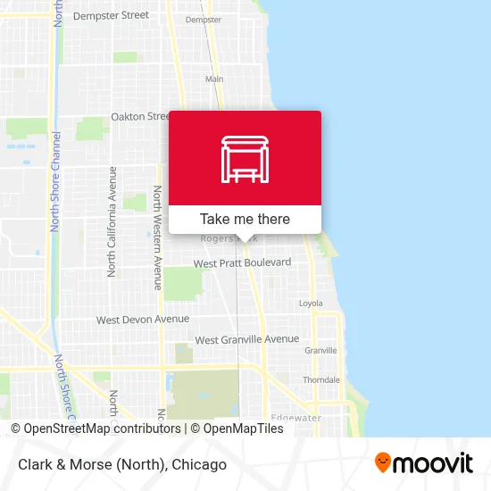 Clark & Morse (North) map