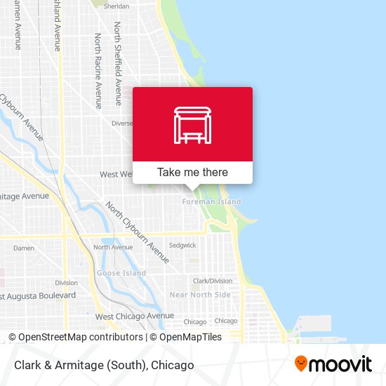 Clark & Armitage (South) map