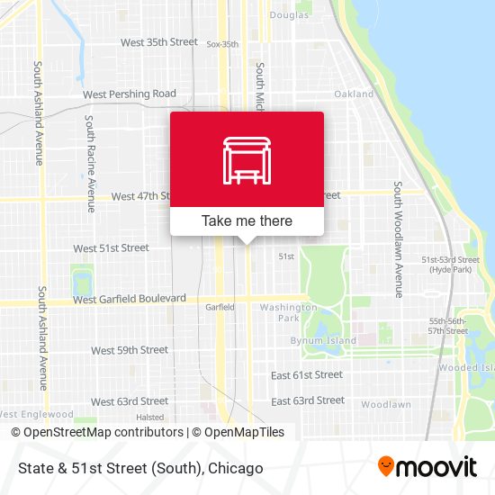 State & 51st Street (South) map