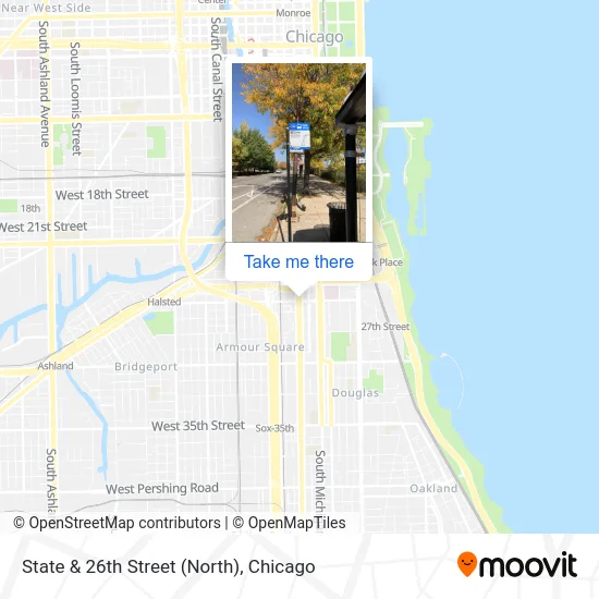 State & 26th Street (North) map