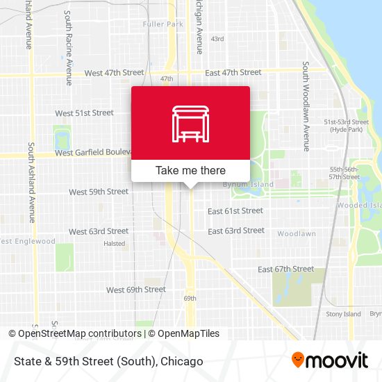 State & 59th Street (South) map