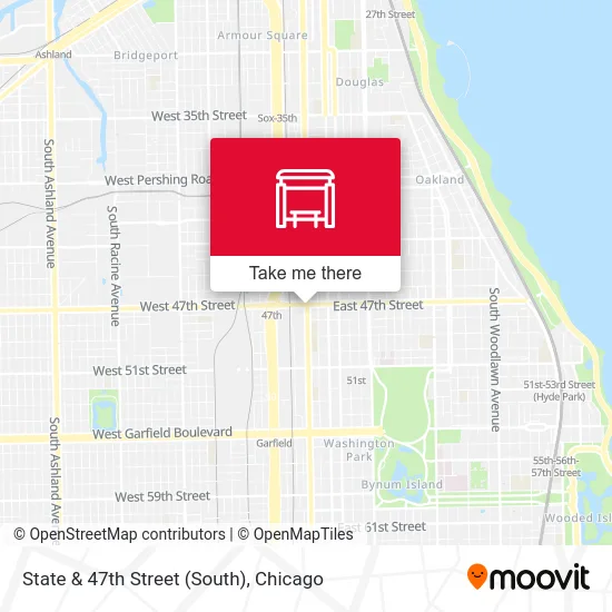 State & 47th Street (South) map