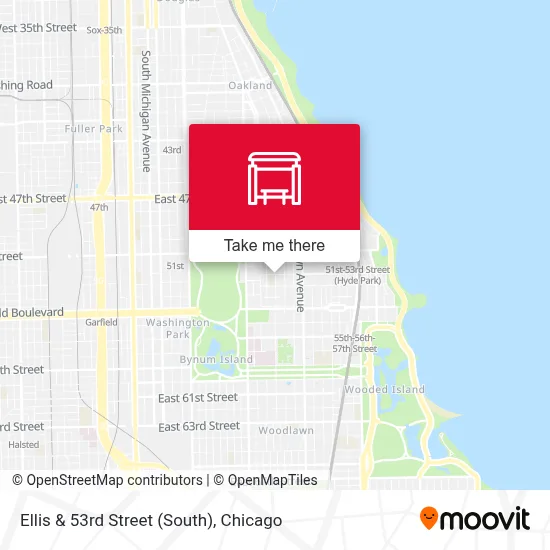 Ellis & 53rd Street (South) map