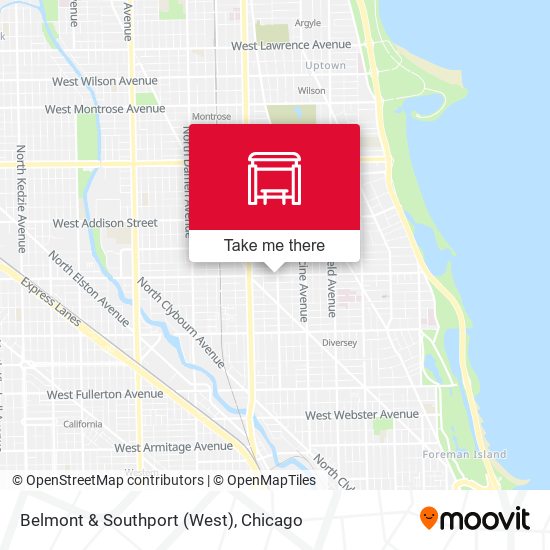 Mapa de Belmont & Southport (West)