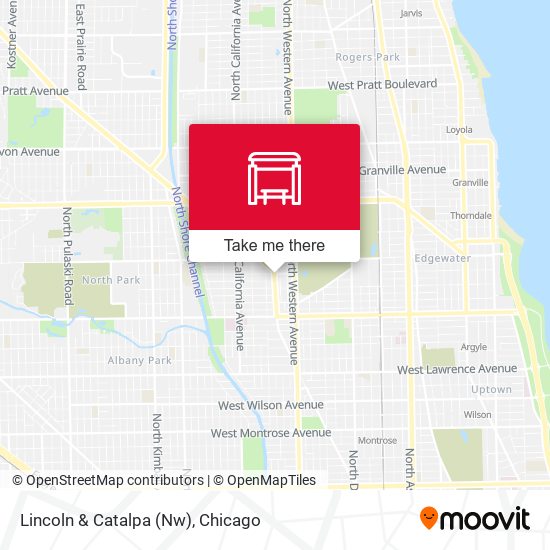 Mapa de Lincoln & Catalpa (Nw)