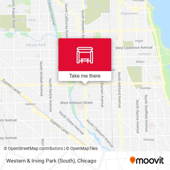 Mapa de Western & Irving Park (South)