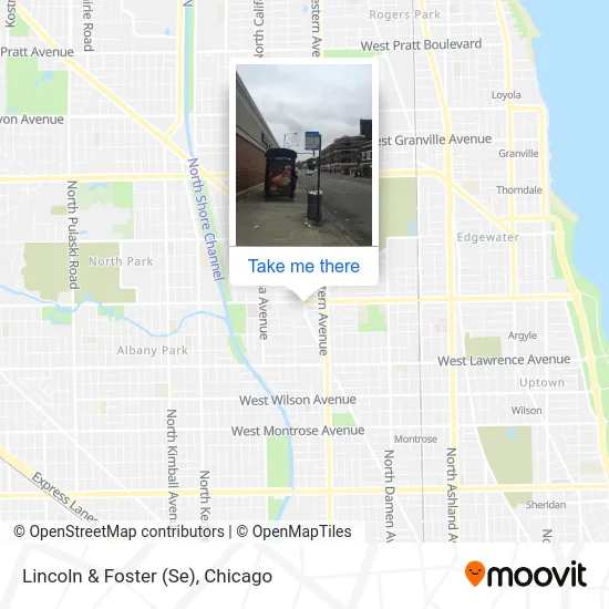 Lincoln & Foster (Se) map