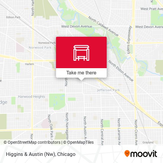 Mapa de Higgins & Austin (Nw)
