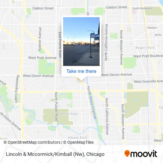 Mapa de Lincoln & Mccormick / Kimball (Nw)