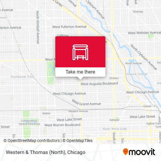 Western & Thomas (North) map