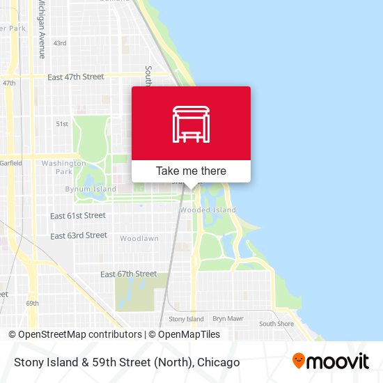 Stony Island & 59th Street (North) map