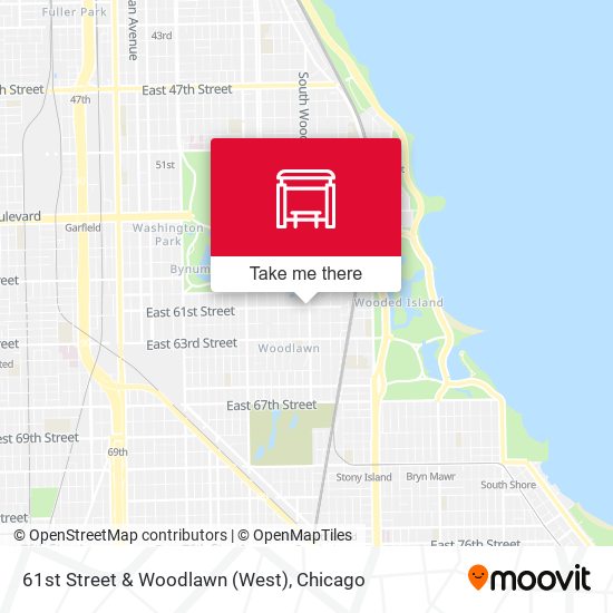 61st Street & Woodlawn (West) map