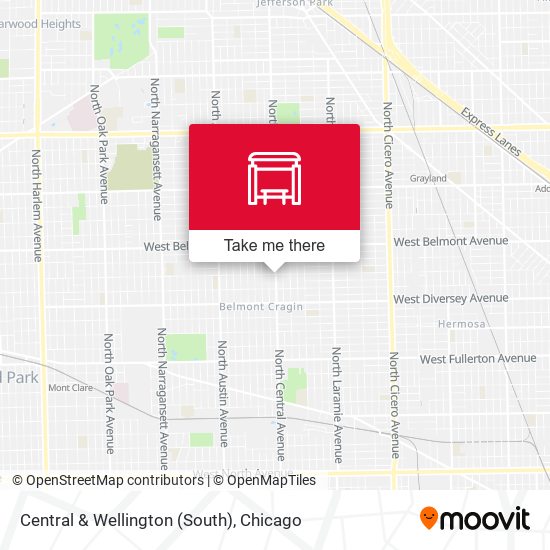 Central & Wellington (South) map