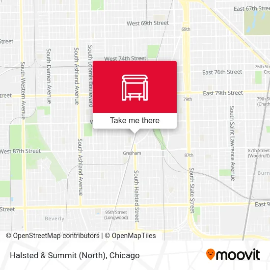 Halsted & Summit (North) map